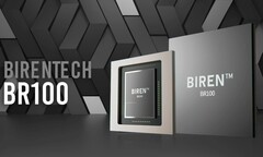 Rendu officiel du Biren BR100 (Source : Birentech)