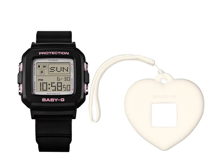 La montre Casio Baby-G+Plus BGD-10KH-1. (Source de l'image : Casio)