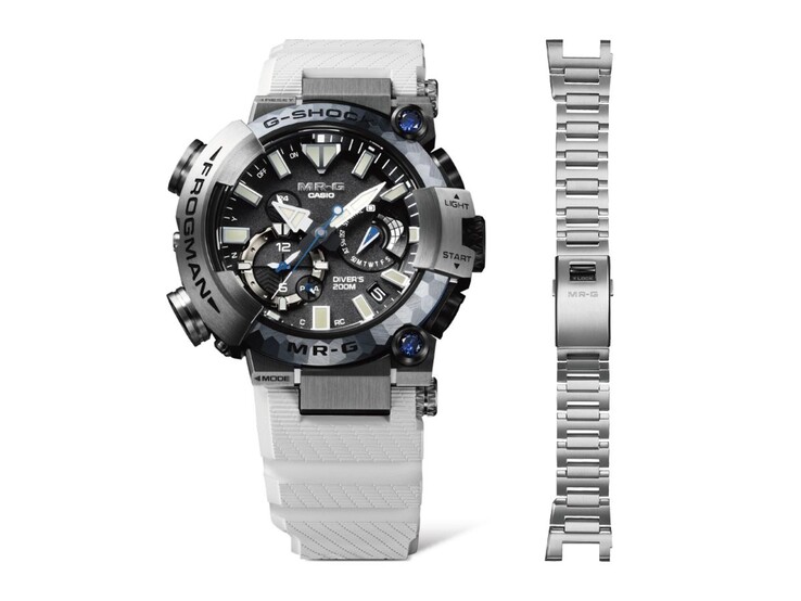 La montre Casio G-Shock MR-G Frogman MRG-BF1000EB-1A