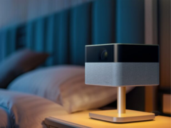 La nouvelle gamme de projecteurs portables Lifestudio d'Epson est complétée par le Flex EF-72 (photo). (Source de l'image : Epson)