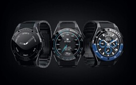 La smartwatch Bugatti Ceramique Edition One. (Image source : Kickstarter)