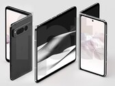 Ces photos de haute qualité qui ont fait l'objet d'une fuite illustrent le design du très attendu Google Pixel Fold (Image : Front Page Tech)