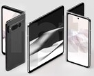 Ces photos de haute qualité qui ont fait l'objet d'une fuite illustrent le design du très attendu Google Pixel Fold (Image : Front Page Tech)