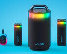 Les enceintes Bluetooth de la série Party de JLab sont dotées d'effets lumineux RVB, d'une résistance aux éclaboussures et d'un son personnalisable. (Source de l'image : JLab)