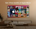 Les téléviseurs LG offrent une version d'essai gratuite de Apple Music. (Source : LG)