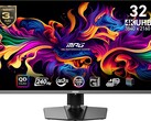 Le MSI MPG 321URX est un moniteur QD-OLED 4K de 32 pouces avec un taux de rafraîchissement de 240 Hz. (Source de l'image : MSI/Amazon)