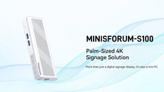 Lancement du Minisforum S100 avec support PoE (Image source : Minisforum)