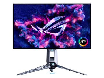 L'Asus ROG Swift OLED PG27AQWP-W. (Source de l'image : Asus)