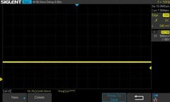 75% de luminosité : Pas de PWM