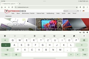 Honor MagicPad3 : Clavier paysage