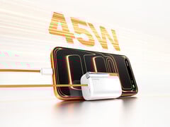 Le Flow 3 peut alimenter trois appareils en même temps. Photo : une photo promotionnelle montrant la charge rapide de 45W de la banque d'alimentation. (Source de l'image : Sharge)