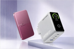 La batterie externe Vention série H de 5 000 mAh et le chargeur Dash Pro 140 W GaN