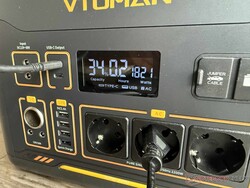 L'écran du Jump 2200 affiche toutes les informations essentielles.