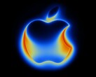 Logo interactif Apple sur le site officiel. (Source de l'image : Apple)