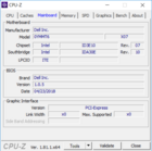 Dell XPS 15 9570 - CPU-Z : carte-mère.