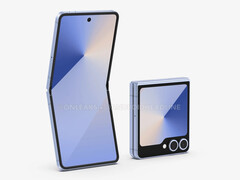 Le Galaxy Z Flip7 pourrait être aussi large que le Galaxy S25 Plus. (Source de l'image : Android Headlines & @OnLeaks)
