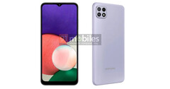 Le Galaxy A22 5G pourrait ressembler à ceci. (Source : 91Mobiles)