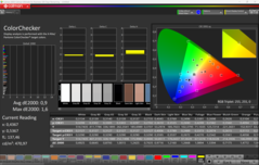 CalMAN ColorChecker calibré