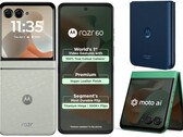 Le téléphone à clapet Motorola Razr 60 est équipé d'un processeur MediaTek Dimensity 7400X (Image source : Motorola)