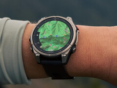 OsmAnd supporte tous les appareils Garmin qui fonctionnent avec le service Garmin Connect, Fenix 8 Pro illustré.