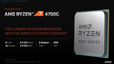 Ryzen 7 4700G. (Source: AMD)