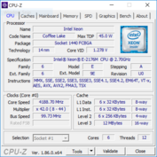 Dell Precision 5530 - CPU-Z : CPU.