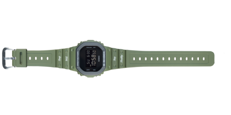 La montre Casio DW-5610UU-3PRM. (Source de l'image : Casio)