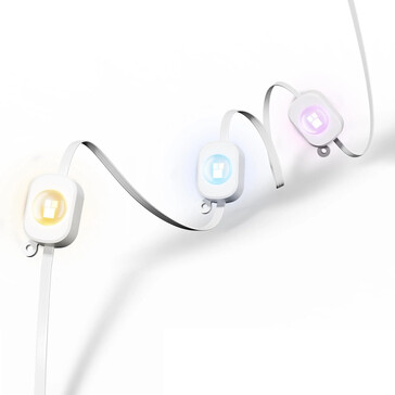 Les nouvelles lampes d'extérieur permanentes Eufy E22. (Source de l'image : Eufy)