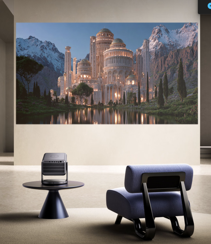 Le projecteur Hisense Vidda C3 Pro. (Source de l'image : Hisense)