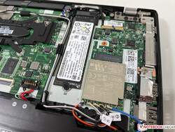Le SSD M.2-2280 peut être remplacé.