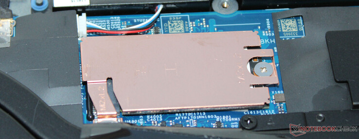 Le disque système est un SSD PCIe, et le L15 ne peut accueillir que des SSD au format M.2-2242, et non les modèles M.2-2280 plus courants.