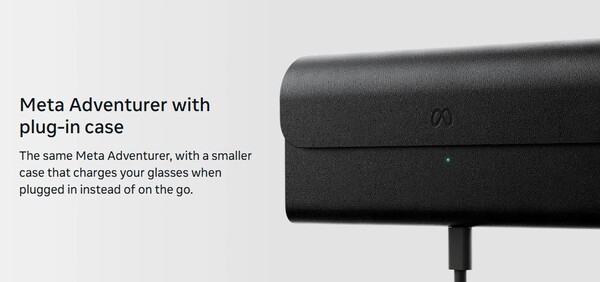 Les nouvelles lunettes Meta, au prix de 249 $, sont livrées avec un étui rechargeable.