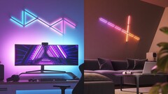 Les Nanoleaf Lines sont des bandes lumineuses LED modulaires (Source : Nanoleaf)