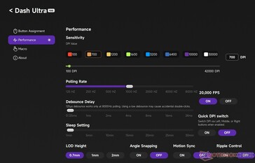 Section sur l'optimisation des performances