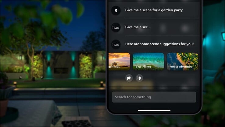 L'assistant Philips Hue AI. (Source de l'image : Signify)