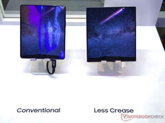 Samsung Electronics utilise des panneaux Samsung Display pour tous ses smartphones Galaxy Z Fold. (Source de l&#039;image : Notebookcheck)