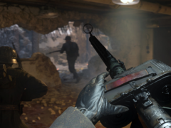 Une capture d&#039;écran de Call of Duty : WW2 (source : SteamDB)