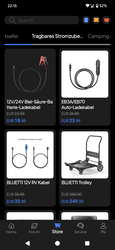 Accessoires en magasin