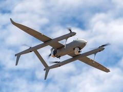 Le drone Textron Aerosonde Mk. 4.7 UAS.