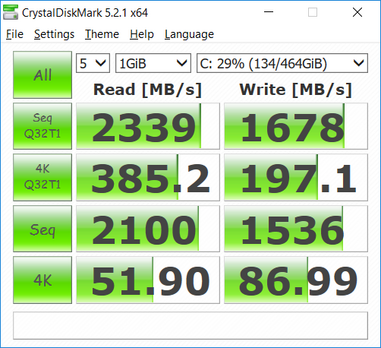 MSI GT63 Titan 8RG-046 - CrystalDiskMark.