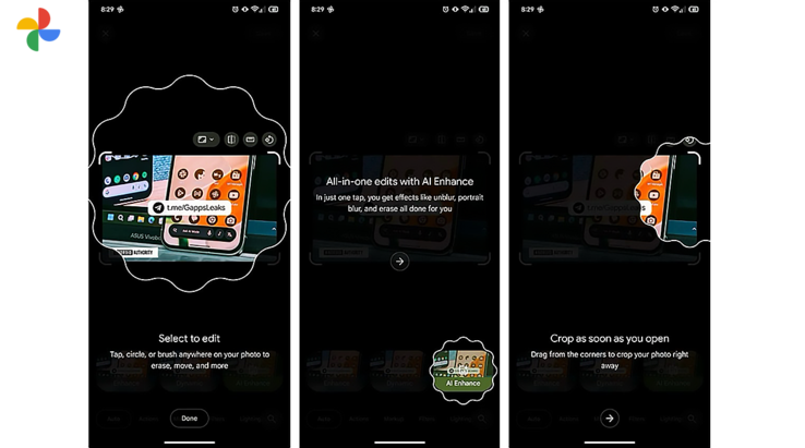 Mise à jour de Google Fotos (Bildquelle : Android Authority)