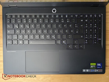 Clavier et pavé tactile