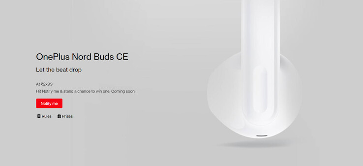 Un nouveau teaser de Nord Buds CE. (Source : OnePlus)