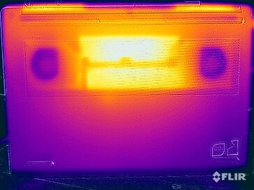 Test de résistance aux températures de surface (en bas)