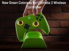 La manette sans fil 8BitDo Ultimate 2 est désormais disponible dans une nouvelle couleur verte (Source de l&#039;image : 8BitDo)