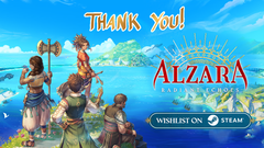 Alzara Radiant Echoes n'est plus en développement (image source : Kickstarter)