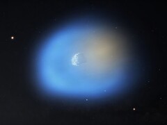 Une impression d'artiste de 3I/ATLAS