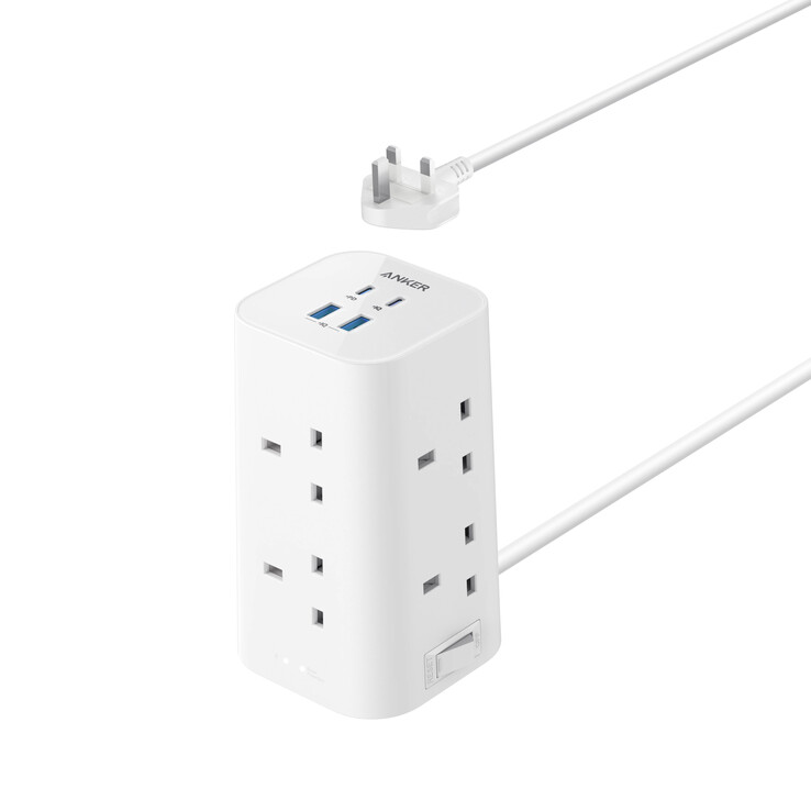 La multiprise USB Anker (12 en 1, 20W). (Source : Anker)