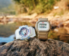 La Casio G-Shock DW-5600LICH25-5PFL (à droite) et la Baby-G BA-110XLICH25-7PFL (à gauche). (Source de l'image : Weibo)
