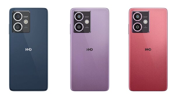 Le HMD Crest est disponible en trois couleurs en Inde, mais la version mondiale sera proposée dans une nouvelle couleur (Image source : HMD)